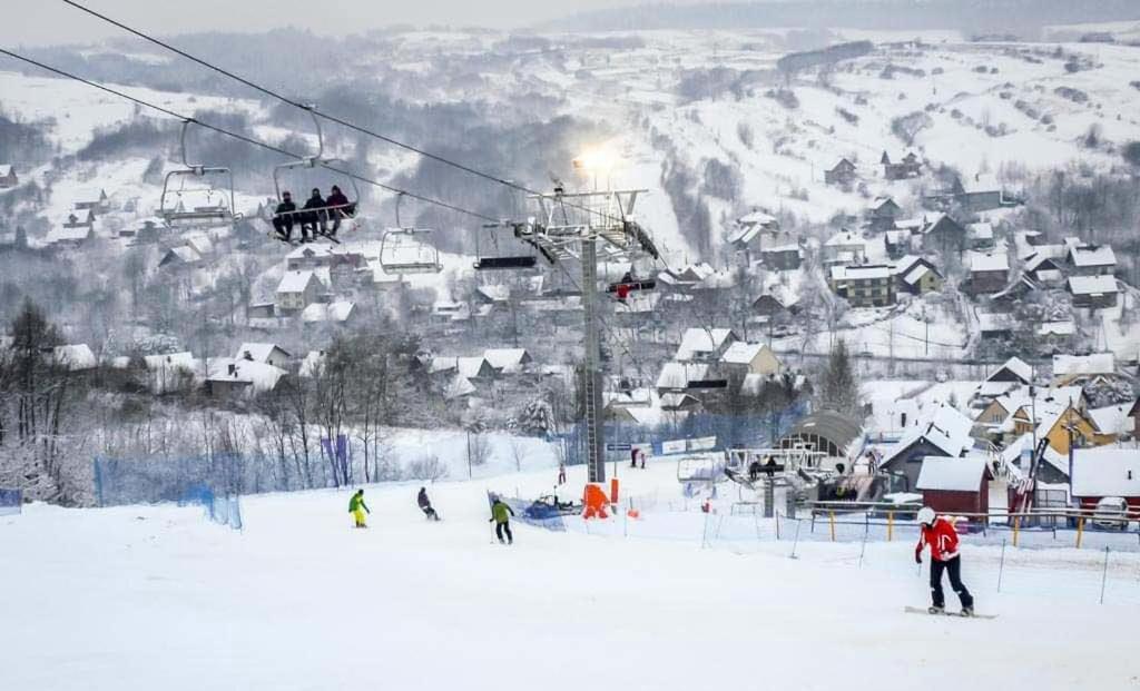Domek Caloroczny Zagroda Mlynski Sułkowice Exteriör bild